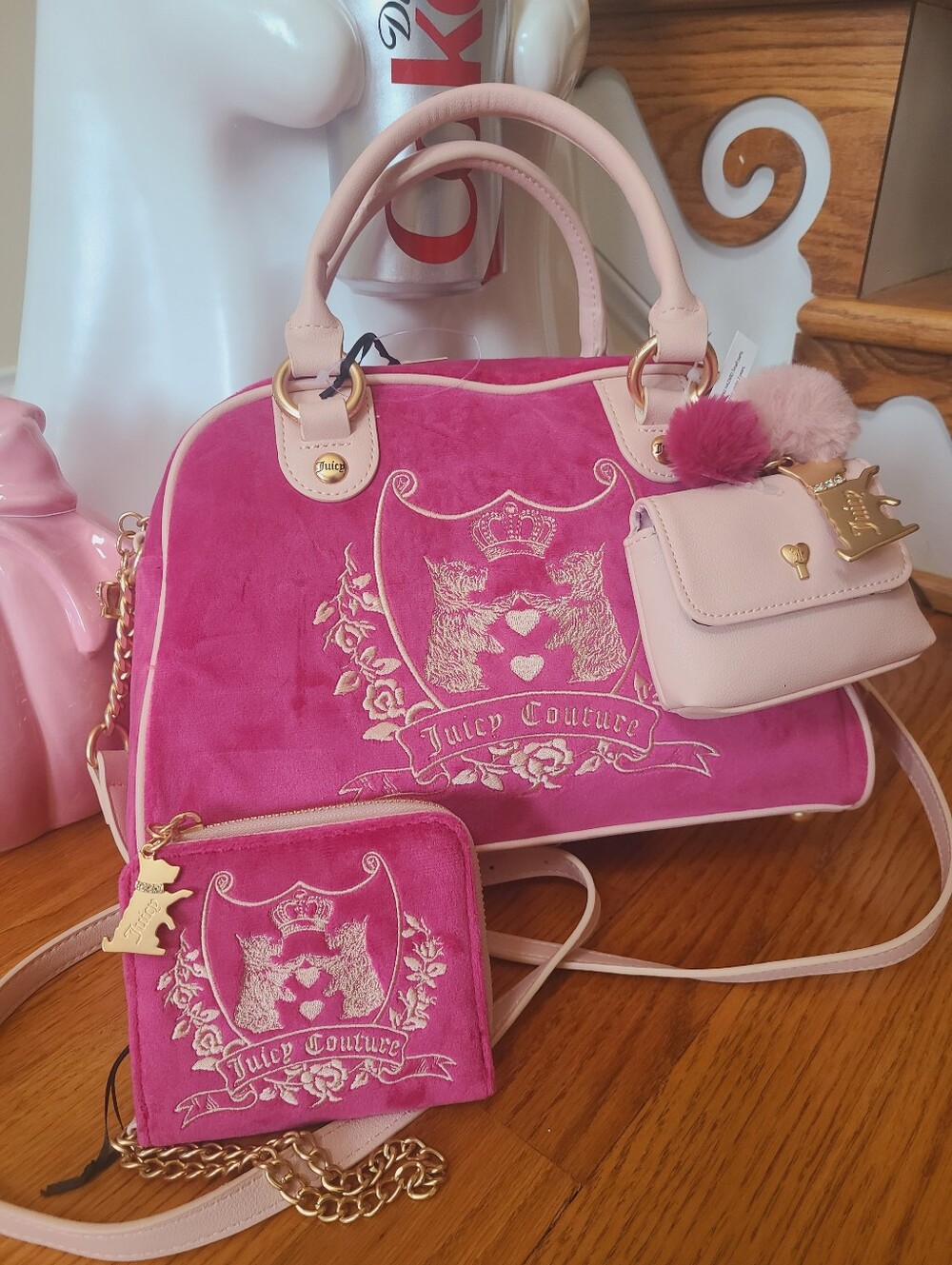 Juicy Couture Bag & Wallet 💗